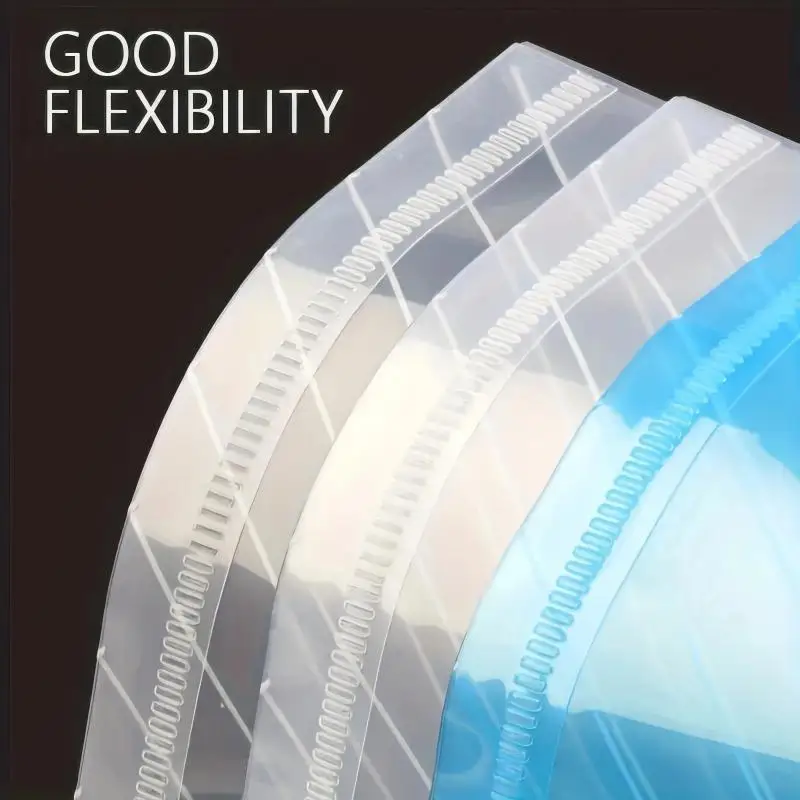 10 PCS Plastic Folders for Document, A4 Size Plastic Envelopes with Snap Closure, Clear File Folders Bags for School Office
