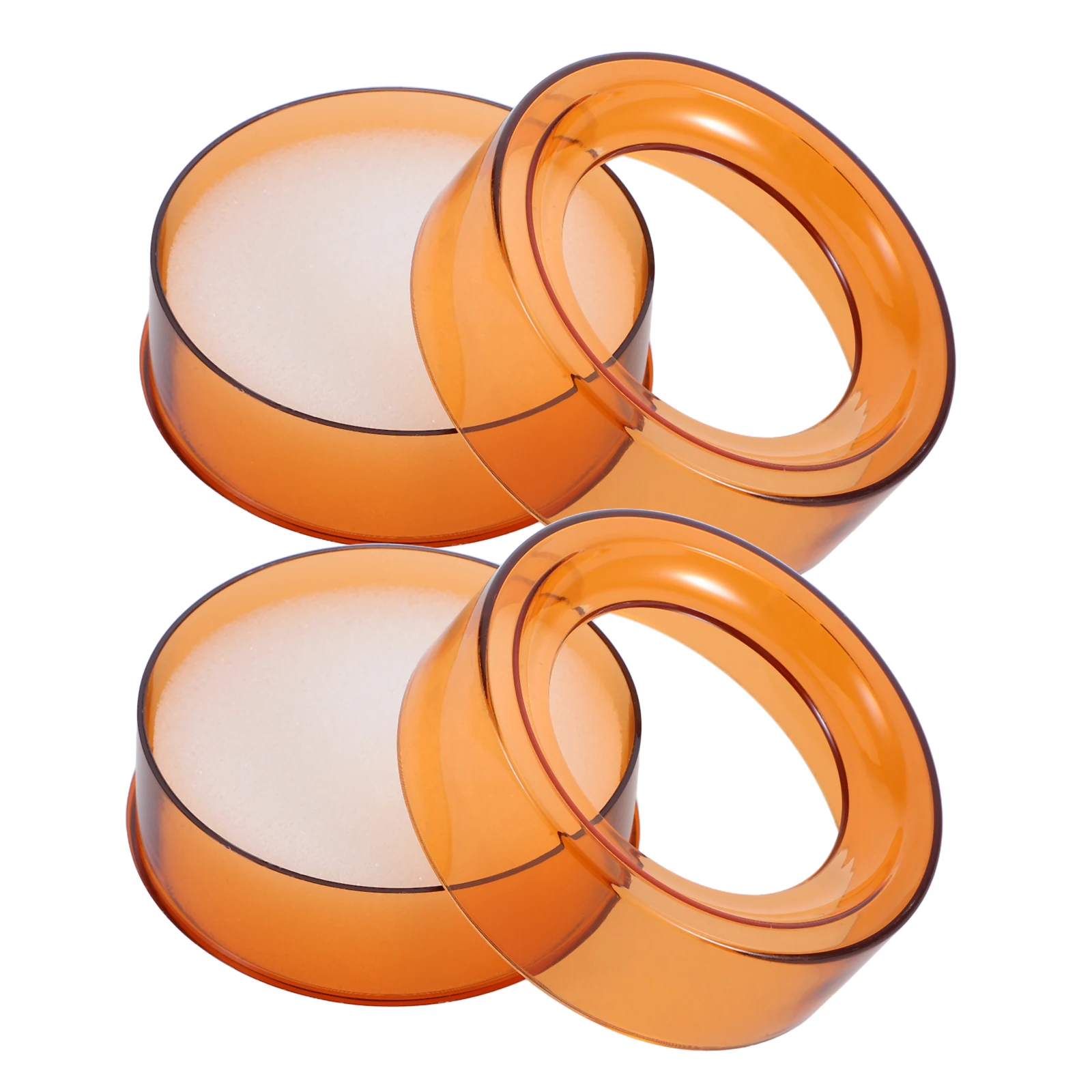 2Pcs Sponge Finger Moistener for Paper Counting Wetting Tool Office Desk Cash Handling Efficient Document Management