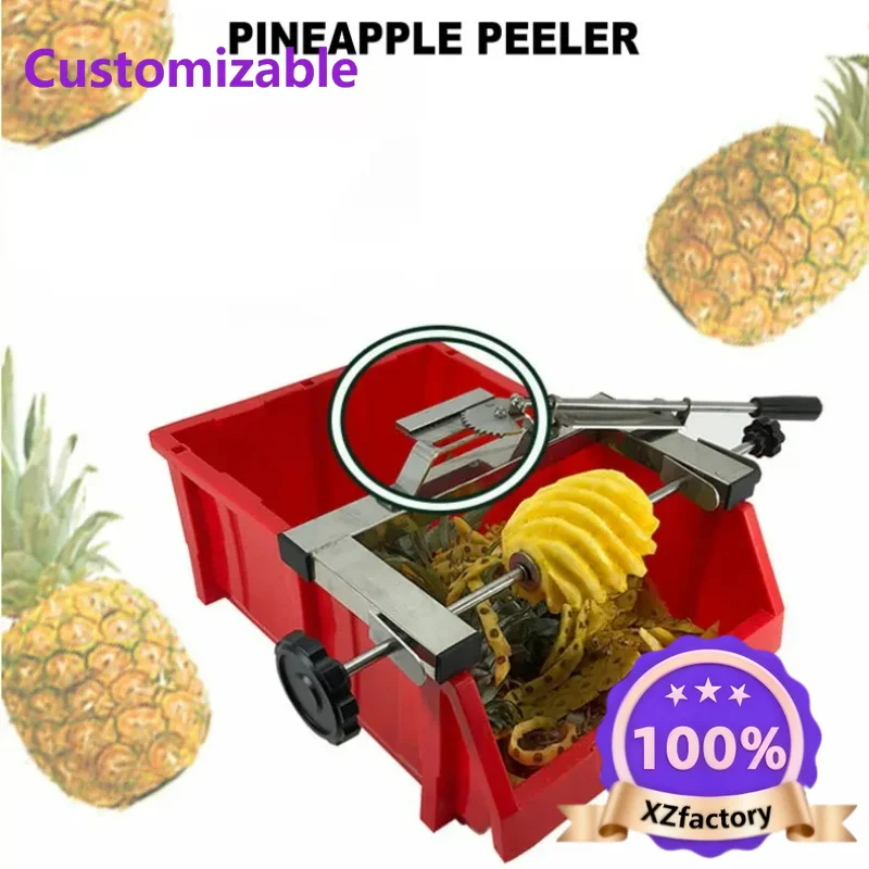 

Factory Direct 2026 Top Commerical Pineapple Shelling Machine Manual Pineapple Peeler Knife Suit Stainless Steel Special Knife