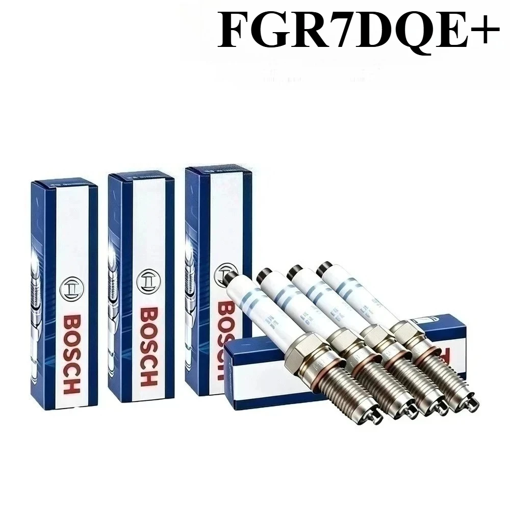 Bosch FGR7DQE+ Zündkerze geeignet für Volvo S60 S80 2.4 2.9 Automodelle OE-Nummer 272372, 272371, 8642661, 272207, 8642660, 9146775