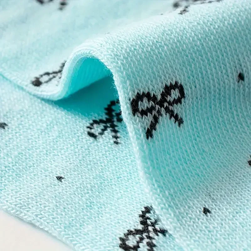 10/15/20/30/40/أزواج من الجوارب المطبوعة على شكل قلب، جوارب الكاحل الملونة لعيد الحب، جوارب وجوارب نسائية