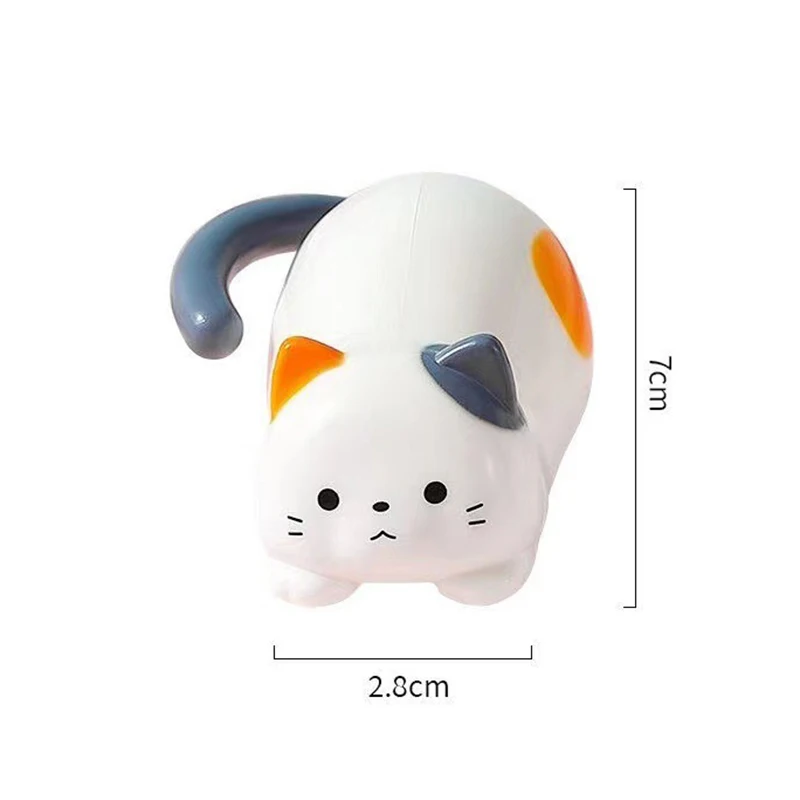 Cartoon Tumbling Cat Clockwork Toy Funny Hand Wind Up Animal Toys Children's Stress Relief Puzzle Toys Holiday Birthday Gift