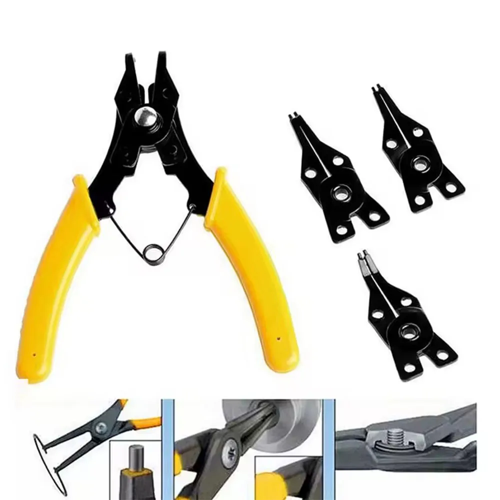 

4-в-1 плоскогубцы для нажимных колец, плоскогубцы для кольца, многофункциональный пресс, съемные плоскогубцы, плоскогубцы для нажимных колец, ручной инструмент