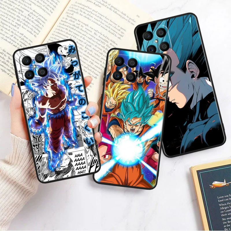 Dragons- Balls Anime For Honor X9A X8A X6 80 GT 70 60 SE 50 X30 30S 30i 20 20S Pro Plus Lite Black Soft Phone Case