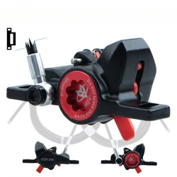 Left Disc Electric Scooter Mountain Bike Hydraulic Brake Caliper Repair Oil Pipe 2300mm 180 Base 160 MT200 Cycling Accessories