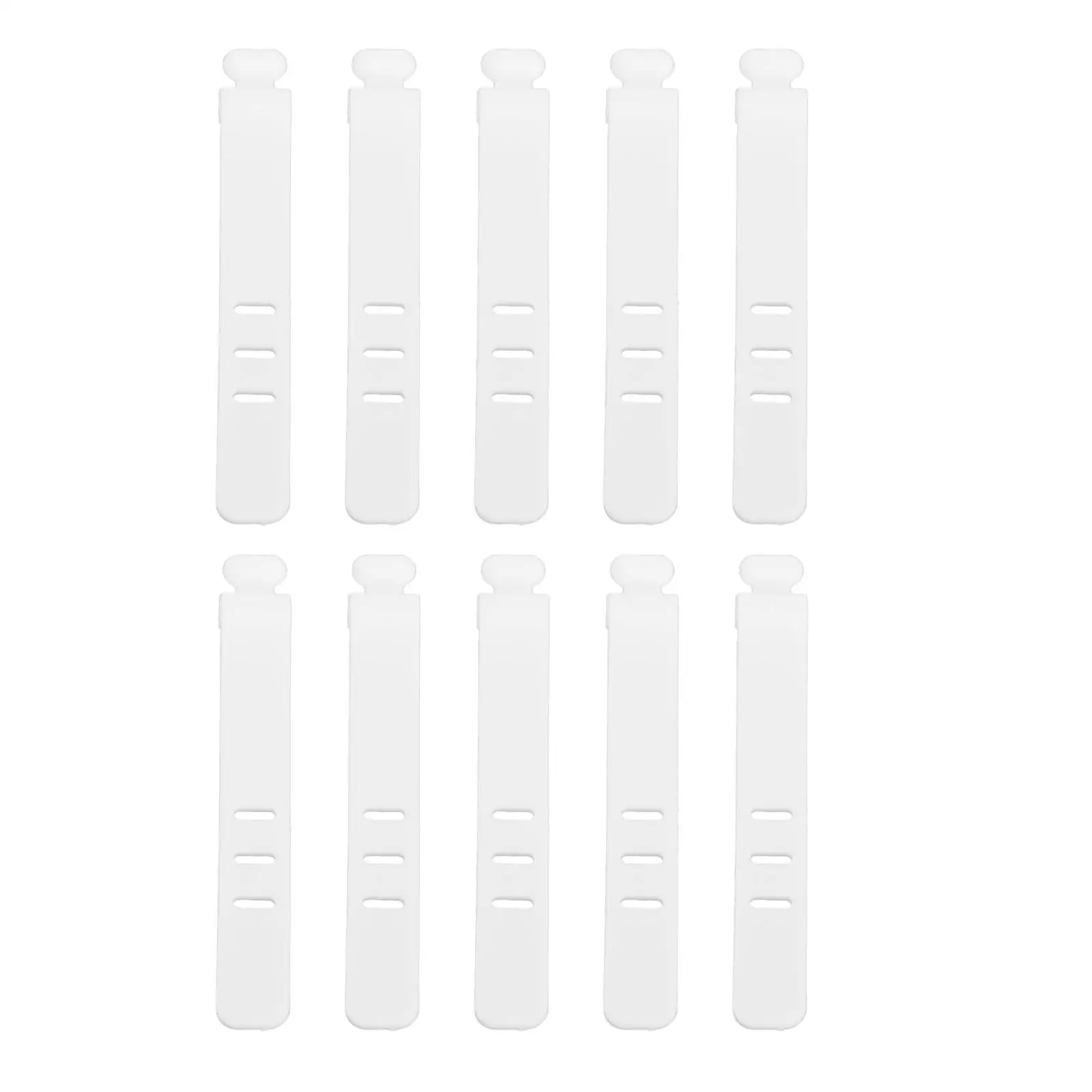 10Pcs Cable Ties Keeper Cable Earphone Cable Cord Cables Office
