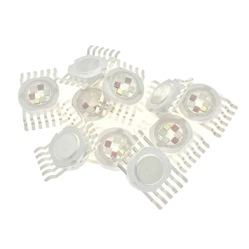 5-100pcs RGB RGBW RGBWY RGBWYV LED COB Chip 3W 4W 6W 8W 9W 10W 12W 15W 18W Colorful For 3 6 9 12 15 18 W Watt Stage Light Beads