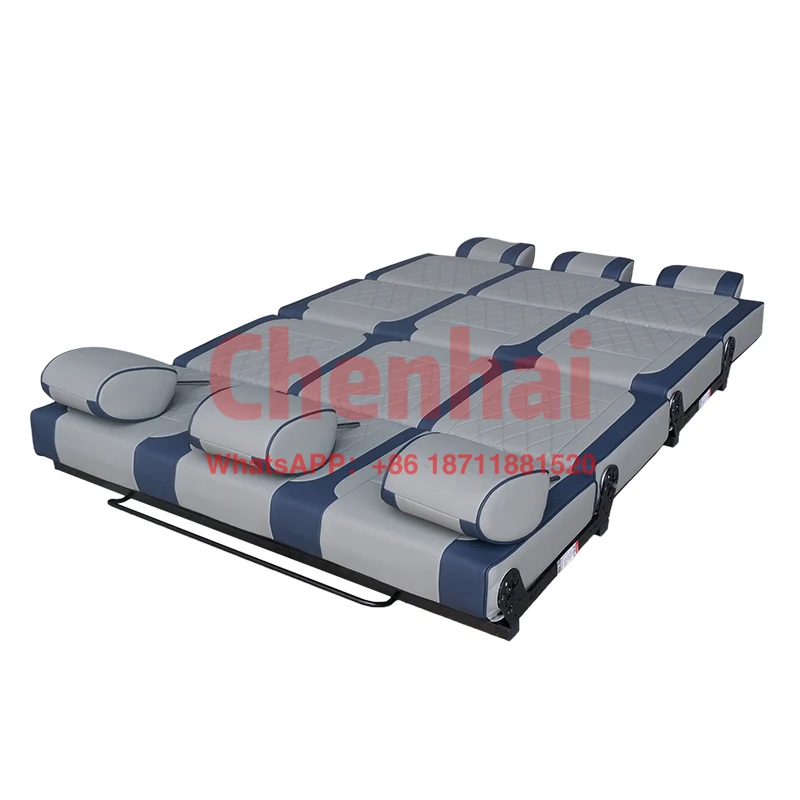 Customize Autoliuma Custom Caravan Folding Campervan Double People Seat RV Rock And Roll Bed Car Seats RV Camper Van Interior