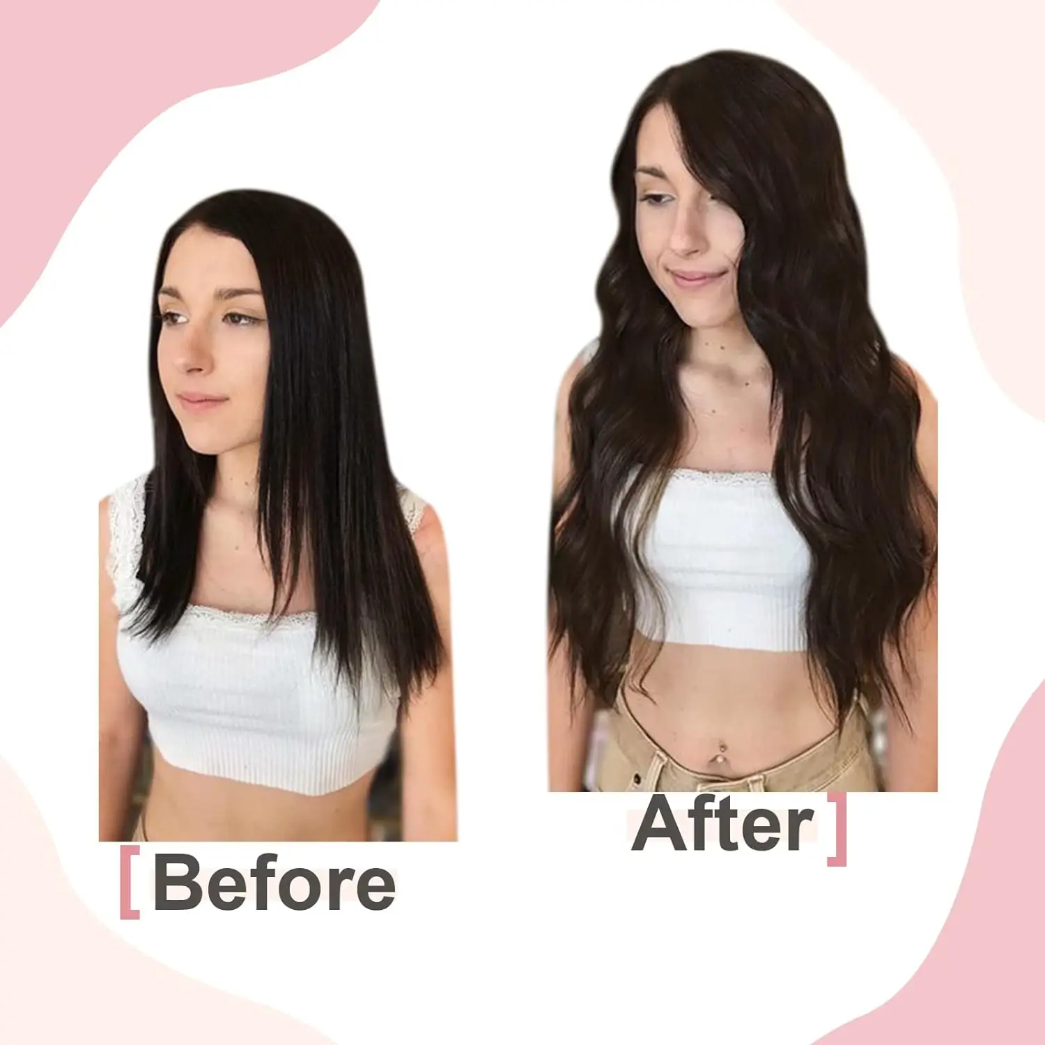 Straight U Dica extensões de cabelo, cabelo humano, Remy Hair, Honey Blonde, Nail Hair, 100 fios por pacote, #27