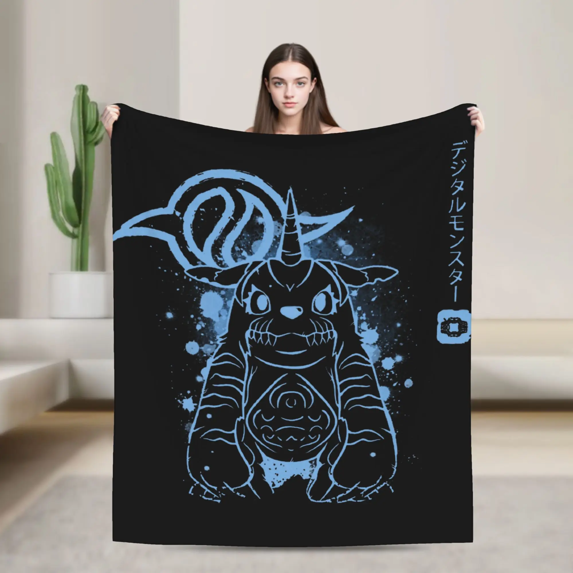 Friendship Blanket Digimon Nostalgic Anime Plush Awesome Soft Throw Blankets for Home Textile Decor,
