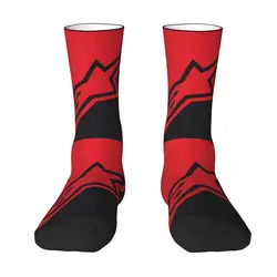 Motocross Enduro Cross Men's Crew Socks Unisex Kawaii 3D Printed Dress Socks