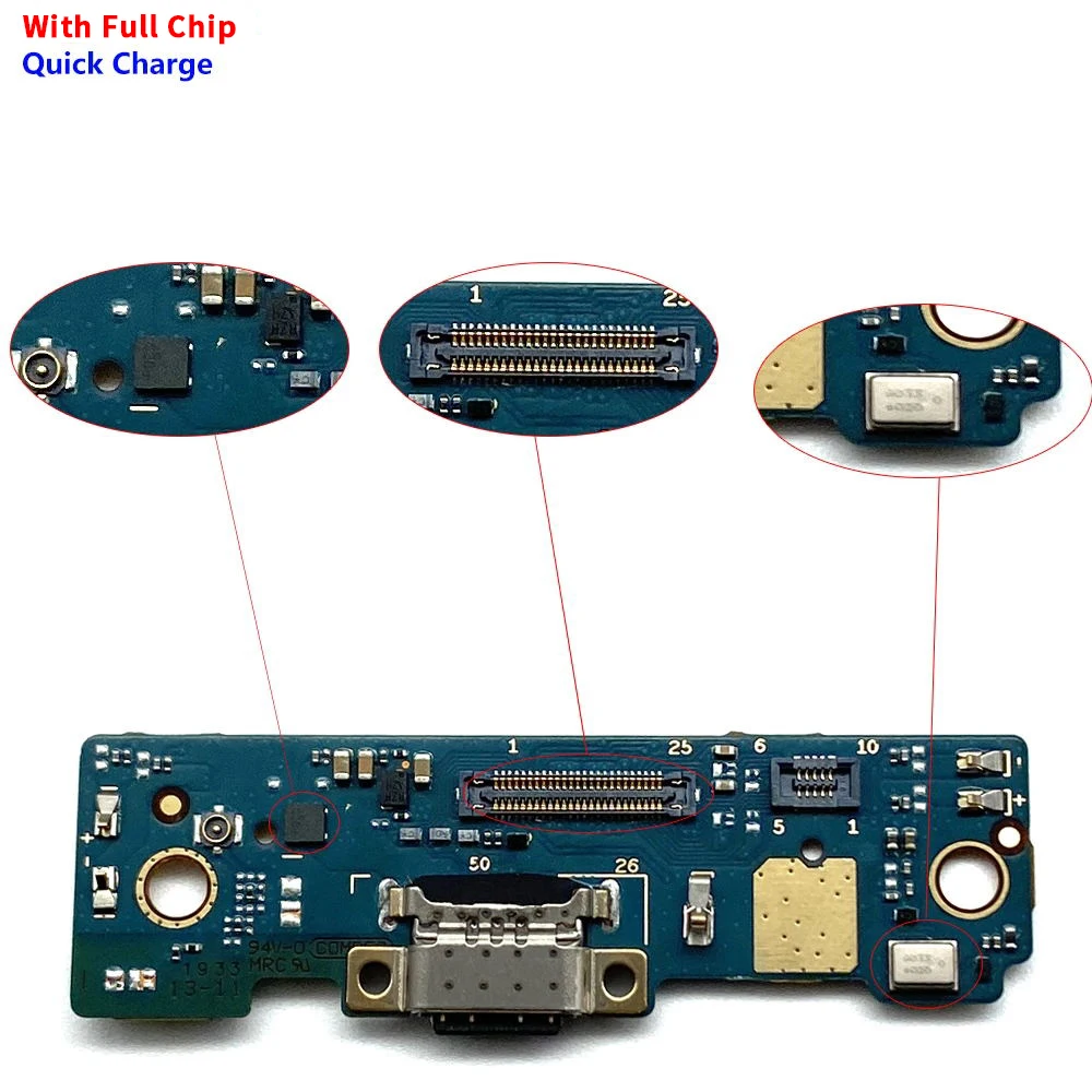 For Xiaomi Pad 4 Pad4 Plus 4PLUS Dock Connector Micro USB Charger Charging Port Flex Cable Board With Microphone Charging Board