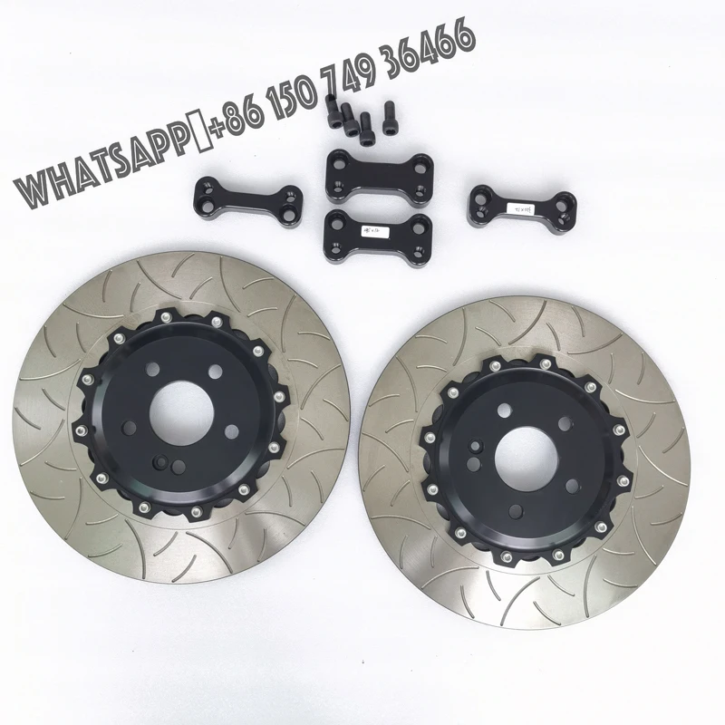 

Настраиваемая пара заднего дисковода 355*22 мм, пара черных кронштейнов с анодисом для седана Audi RS3 8V
