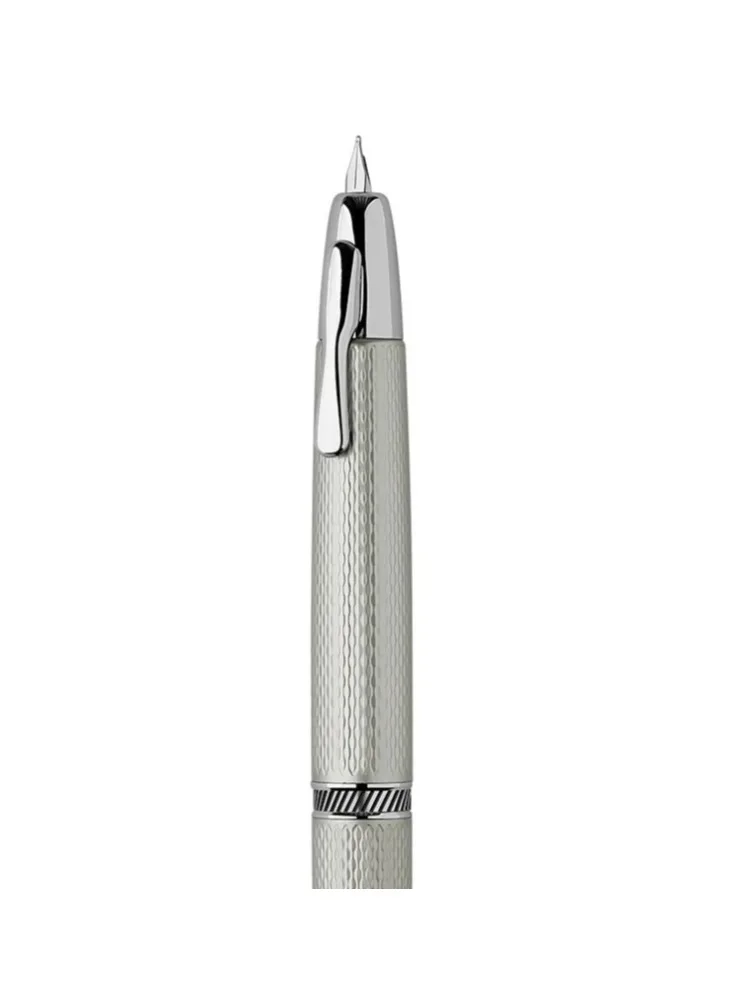 Pióro wieczne 2026 MAJOHN A1, wysuwane, z bardzo cienką stalówką 0.4/0.5mm, metalowe, matowe czarne, z konwerterem do pisania. — zdjęcie produktu 7