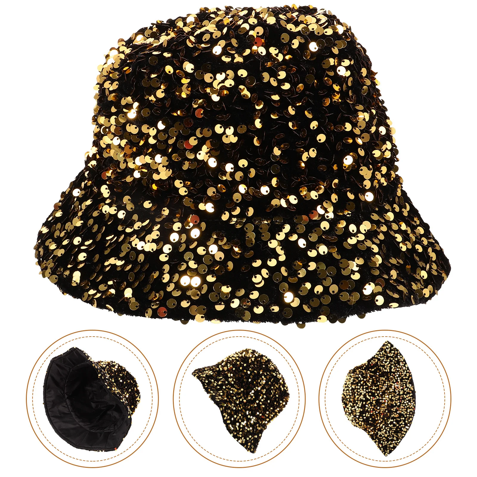 Moda pescador para puesta en escena Cosplay fiesta parasol cubo Cosplay sombrero Prop sombrero Prop hombres mujeres