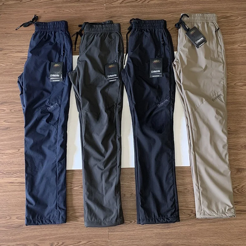 

Утепленные зимние брюки Thiened Fce для активного отдыха, ветрозащитные, водонепроницаемые, теплые, прямого кроя, длинные, для высоких мужчин, повседневные брюки