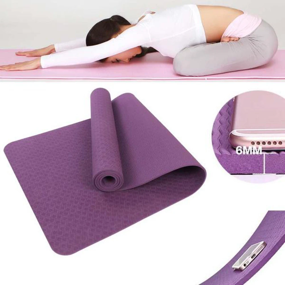 

Yoga Mat Thick EVA Foam Exercise Mats Folding Gym Carpet Non Slip High Density Fitness Travel