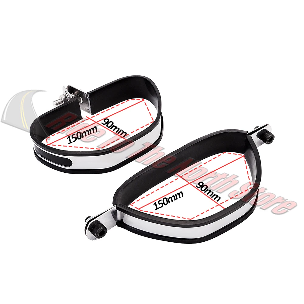 For CBR600/1000 Yoshimura Exhaust Tail Pipe Carbon Fiber Fixed Clamp Stainless Steel Fixed Ring Exhaust Fixing Clip ＆ Bolt Nut