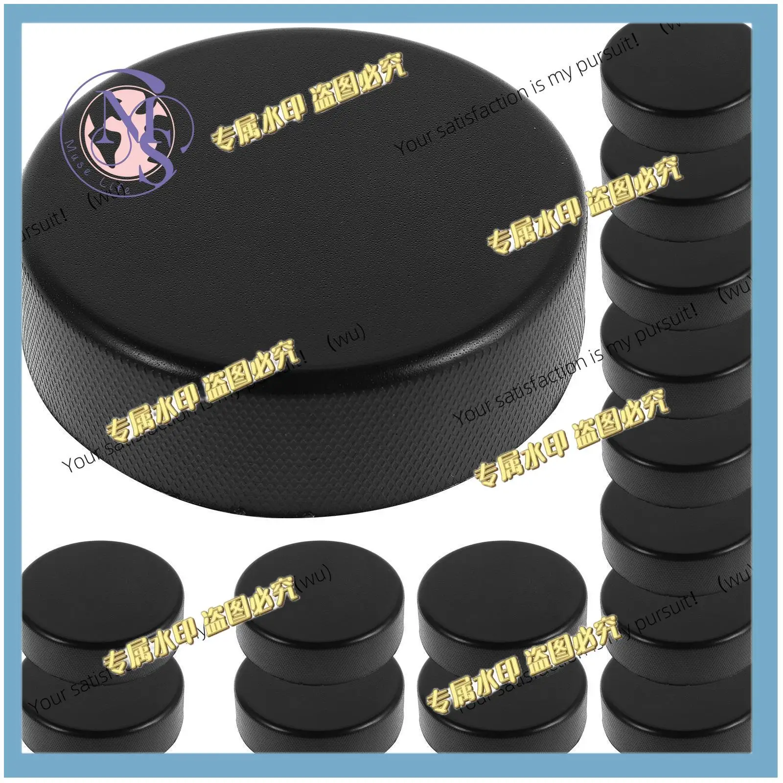 20 Pcs Training Ice Hockey Puck Durable Lightweight Field Balls Set for Kids Equipment Sport Toy