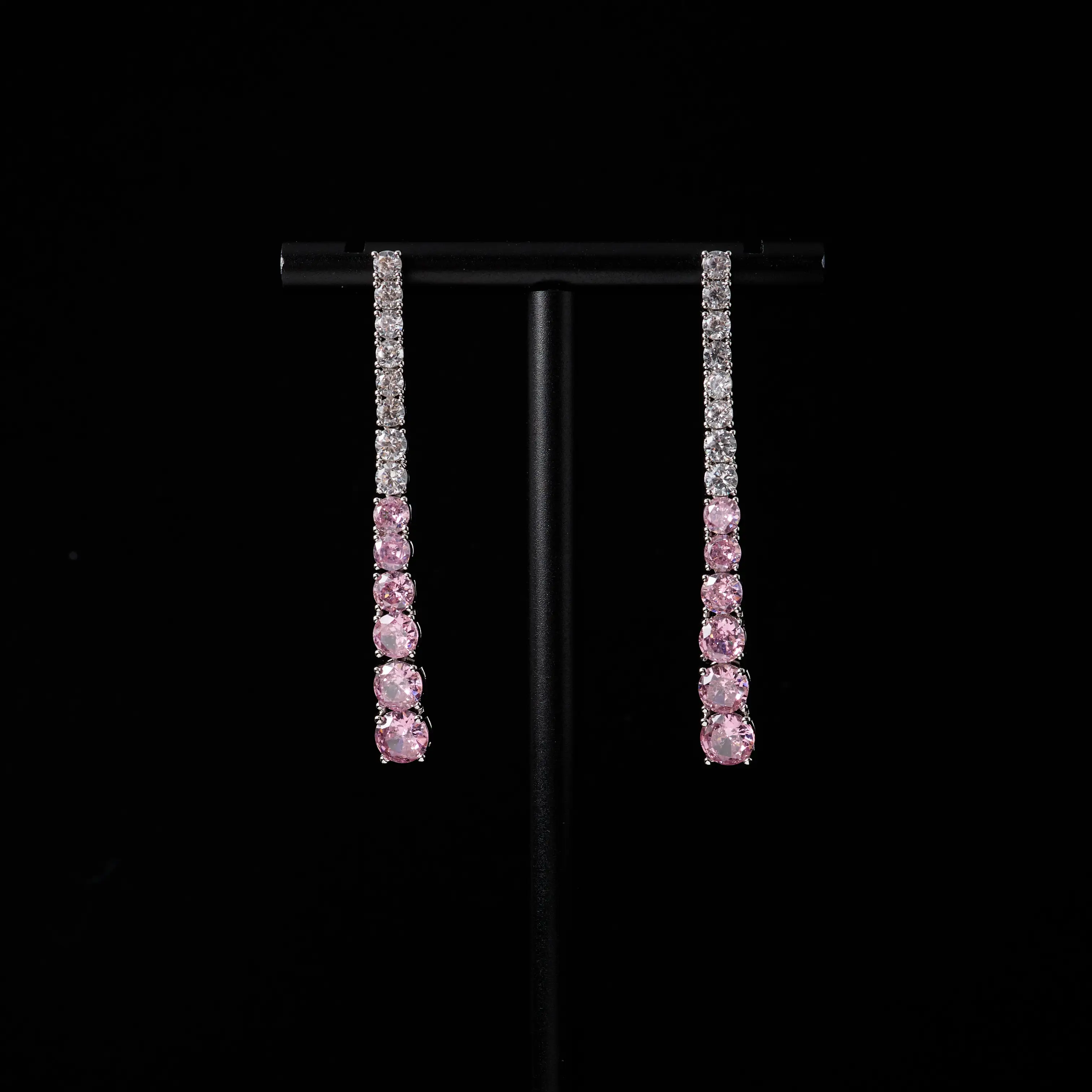 00028 Trendy Jewelry Set for Women Layer Tennis chain Necklace Set Cubic Zircon Wedding Engagement Jewellery Accessories