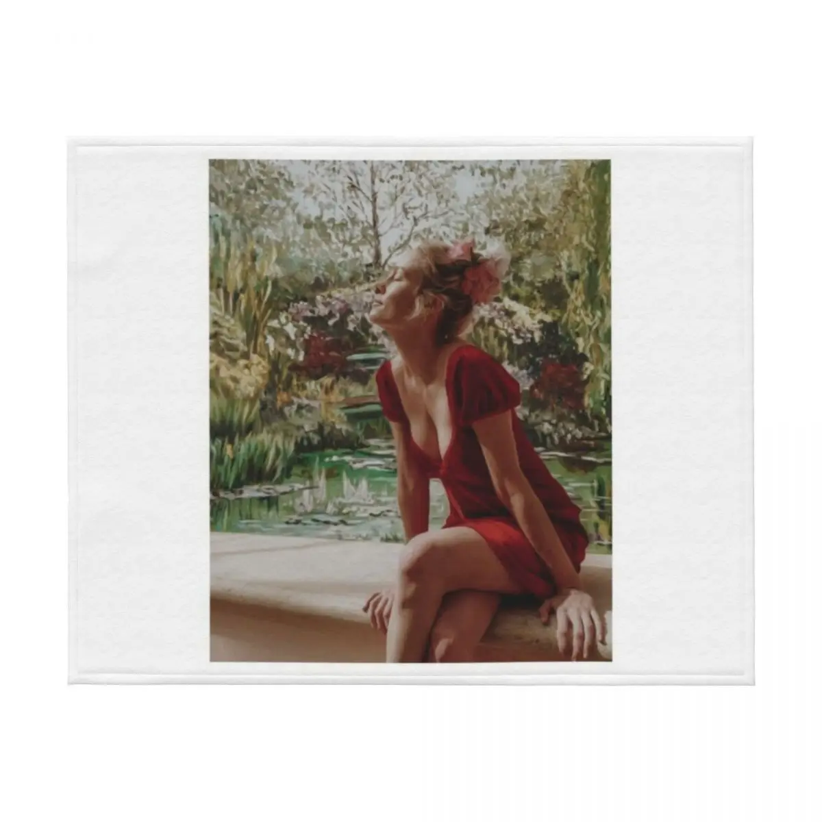 أحمر. رمي بطانية الصيف الناعمة بطانيات هدية مضحكة فضفاضة