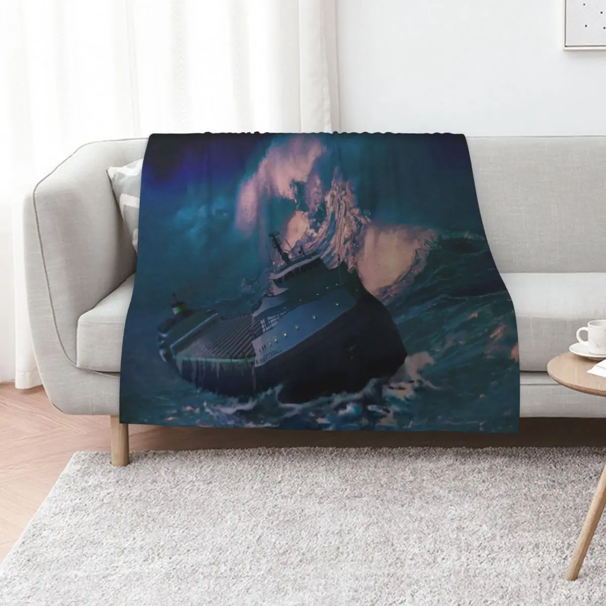 

Edmund Fitzgerald Throw Blanket Warm Comfortable Blanket for Office Napping