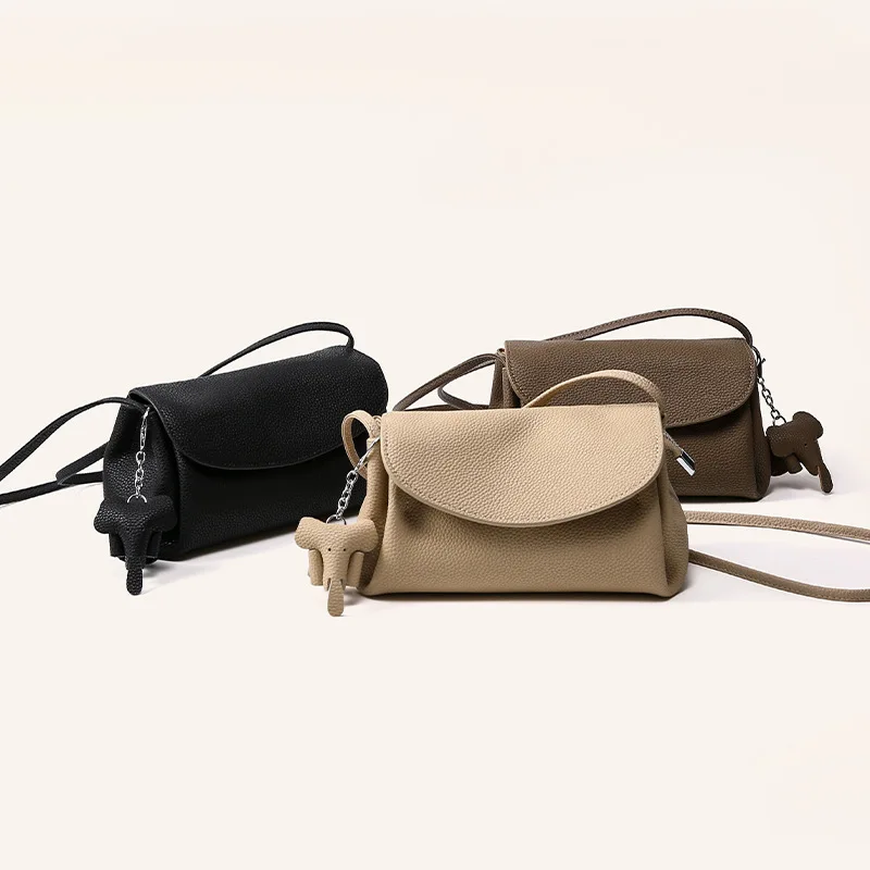 

Women's Genuine Leather Shoulder Bags Fashion Crossbody Bags Soft Cowhide Leather Shoulder Messenger Bag