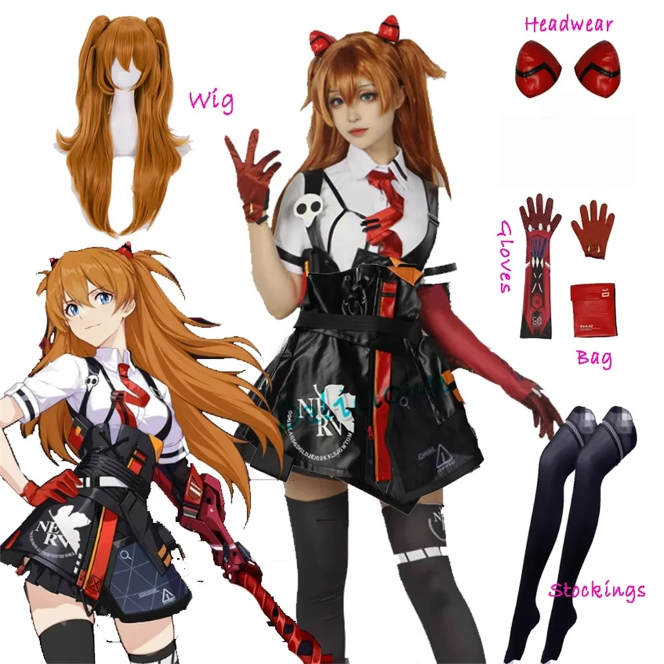 Asuka Cosplay Honkai Impact 3rd Asuka Langleyne Soryuue Game Suit