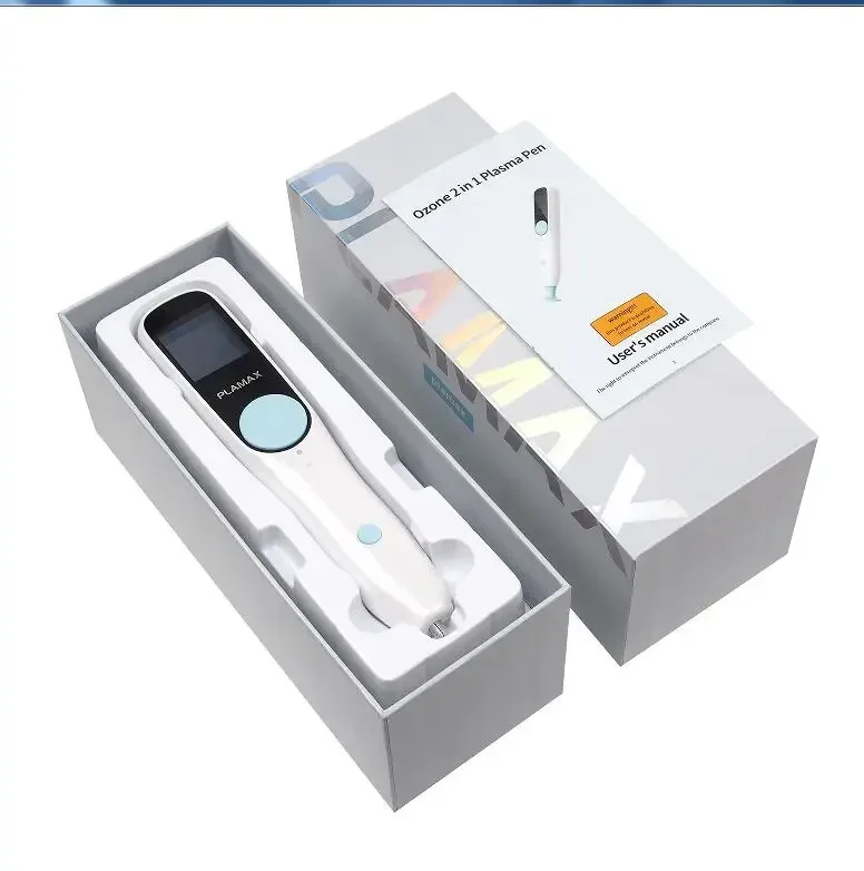 2022 Newest Ozone fibroblast 2 in 1 High frequency Plasma Pen for Mole Dark Spot Helosis Wrinkle Removal