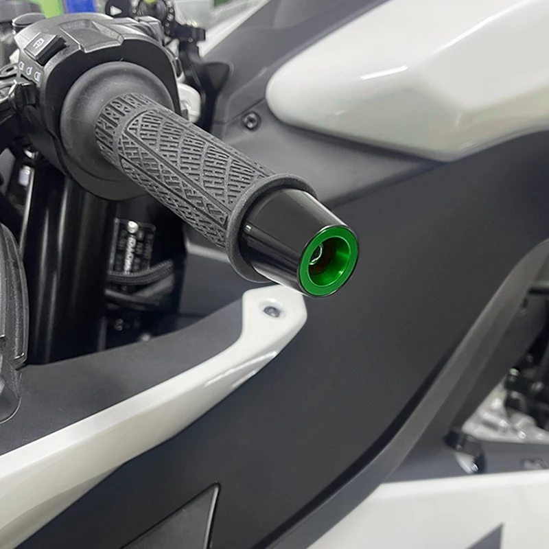 ل Z650 Z650RS Z750 Z750R Z750S دراجة نارية مقود نهاية مكافحة سيلدر المقود قبضة غطاء 7/8 "22 مللي متر مقود z650 z650rs