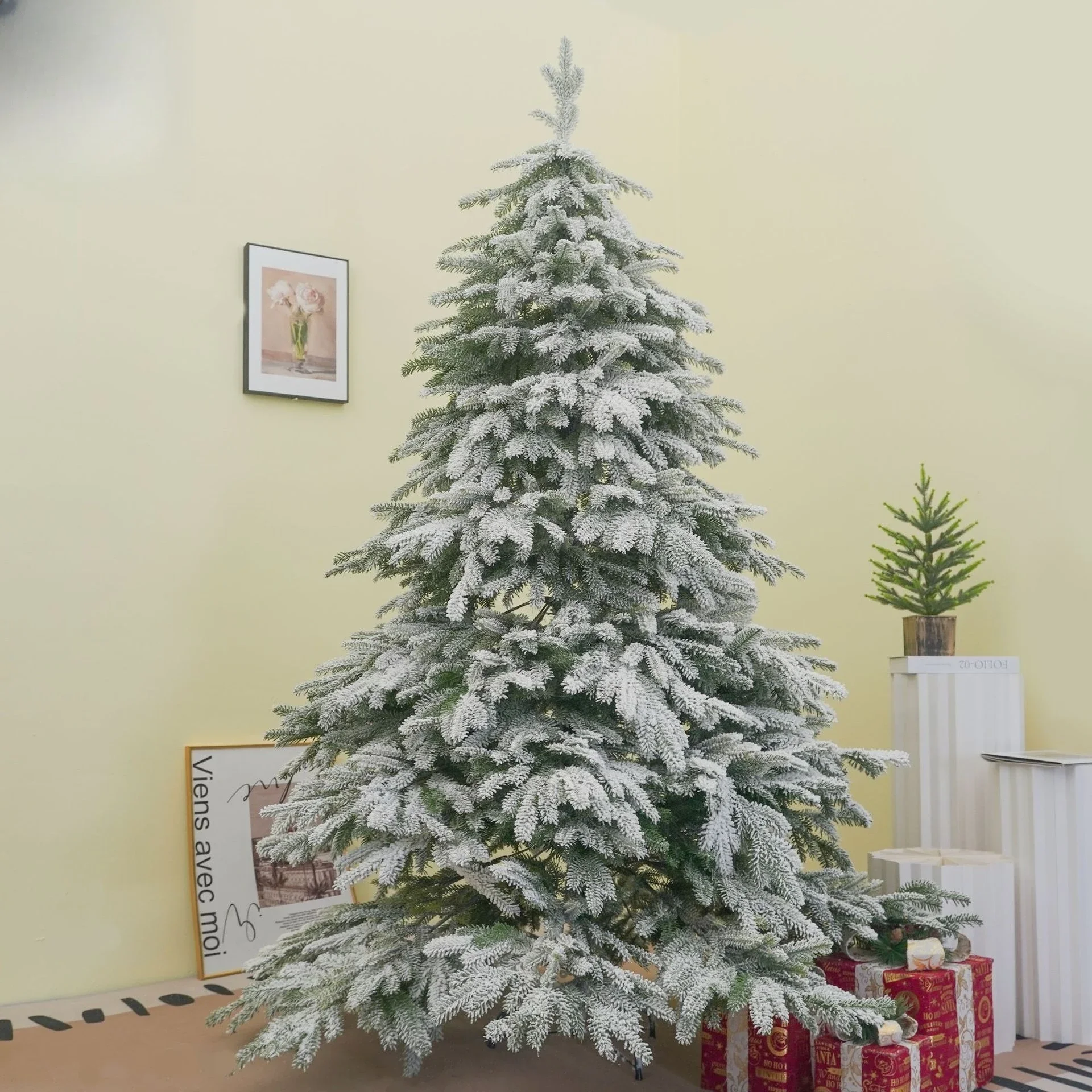 

Christmas tree pe snow model encrypted branches environmentally friendly flame retardant material Christmas decoration ornament