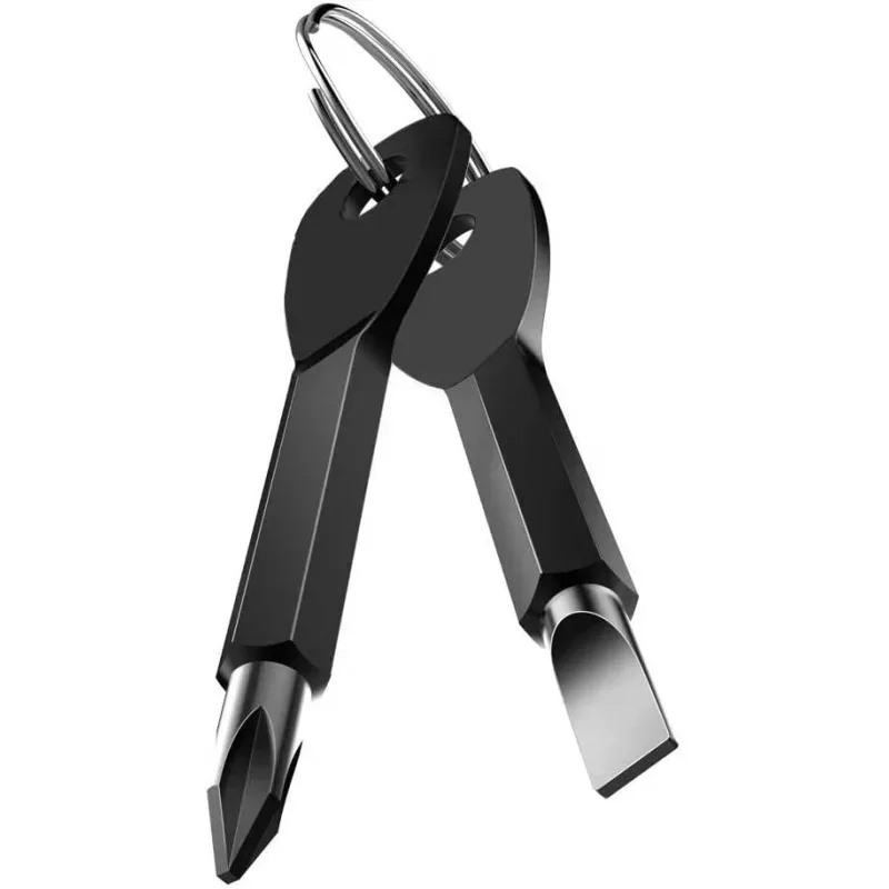 Нет в наличии. из стока..1 комплект, многофункциональная отвертка из нержавеющей стали Mini EDC, шлицевые отвертки в форме ключа, брелок Po