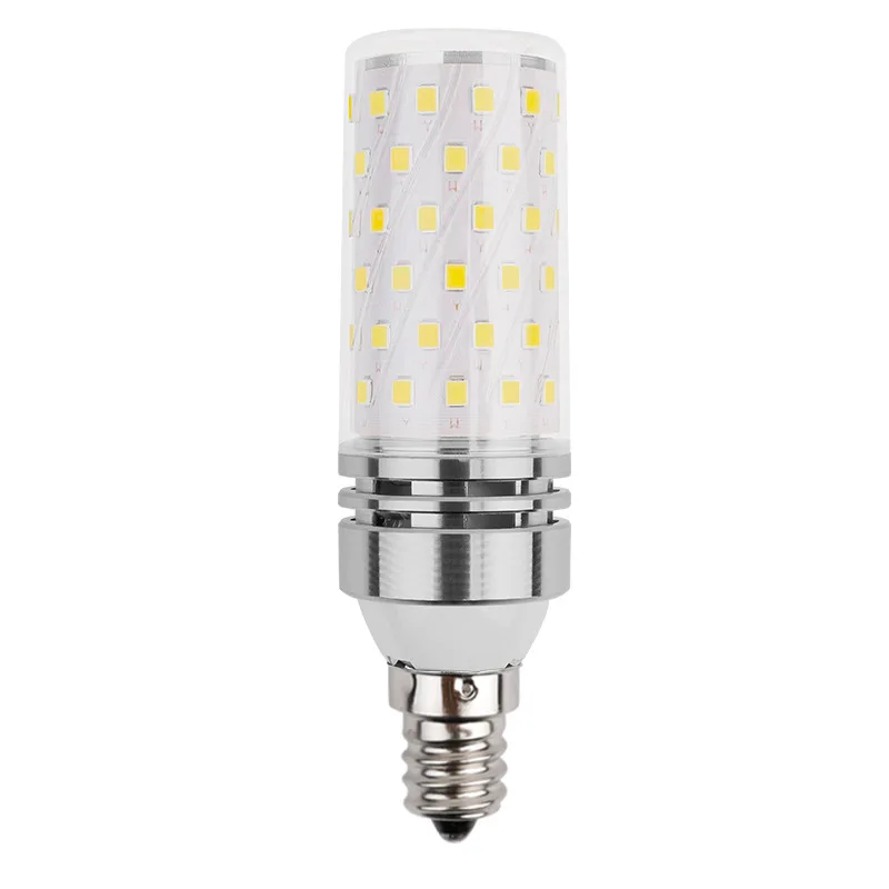 E27 E14 LED Bulbs, Corn Lights, Household Energy Saving Lights, Warm White Tri-color Lighting