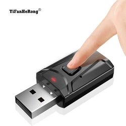 2 In 1 Transmitter Receiver USB Bluetooth-Compatible 5.0 USB Adapter 3.5mm AUX For TV PC Car Adapter