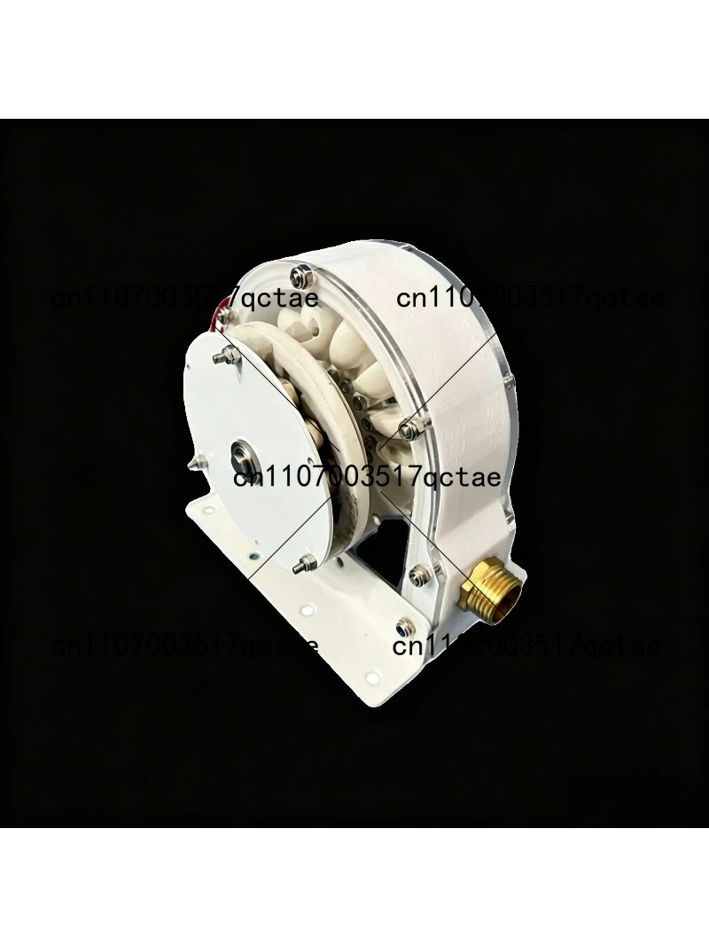 

DIY Hydroelectric Generator Water Wheel Pelton Turbine Disc Type Ironless Generator for Micro Hydro Power System