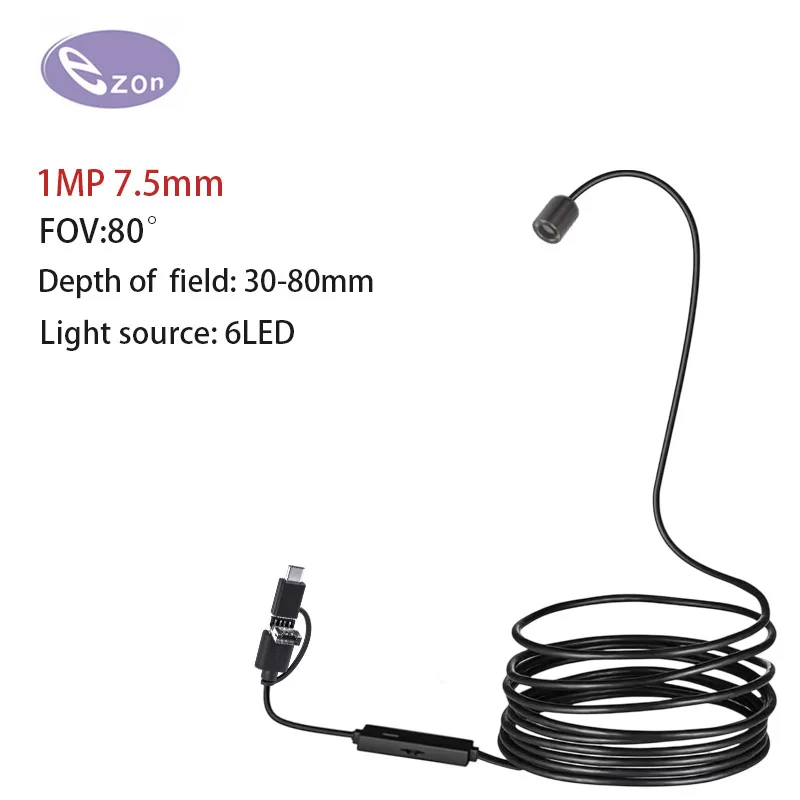 720P 7.5Mm CaméRa E…