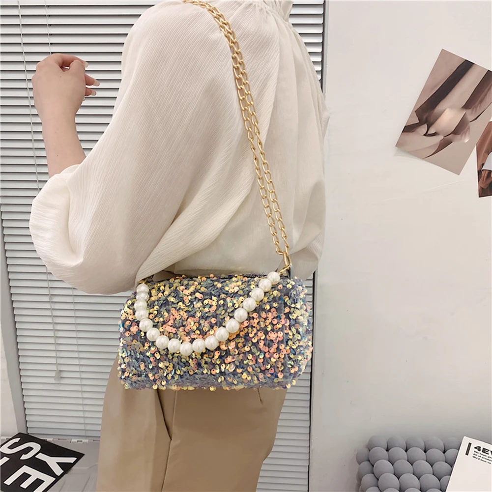 Fashion Shoulder Bags For Wowen Glitter Sequin Handbags Luxury Sparkling Evening Clutch Bag Party Wallet Ladies Tote Purse