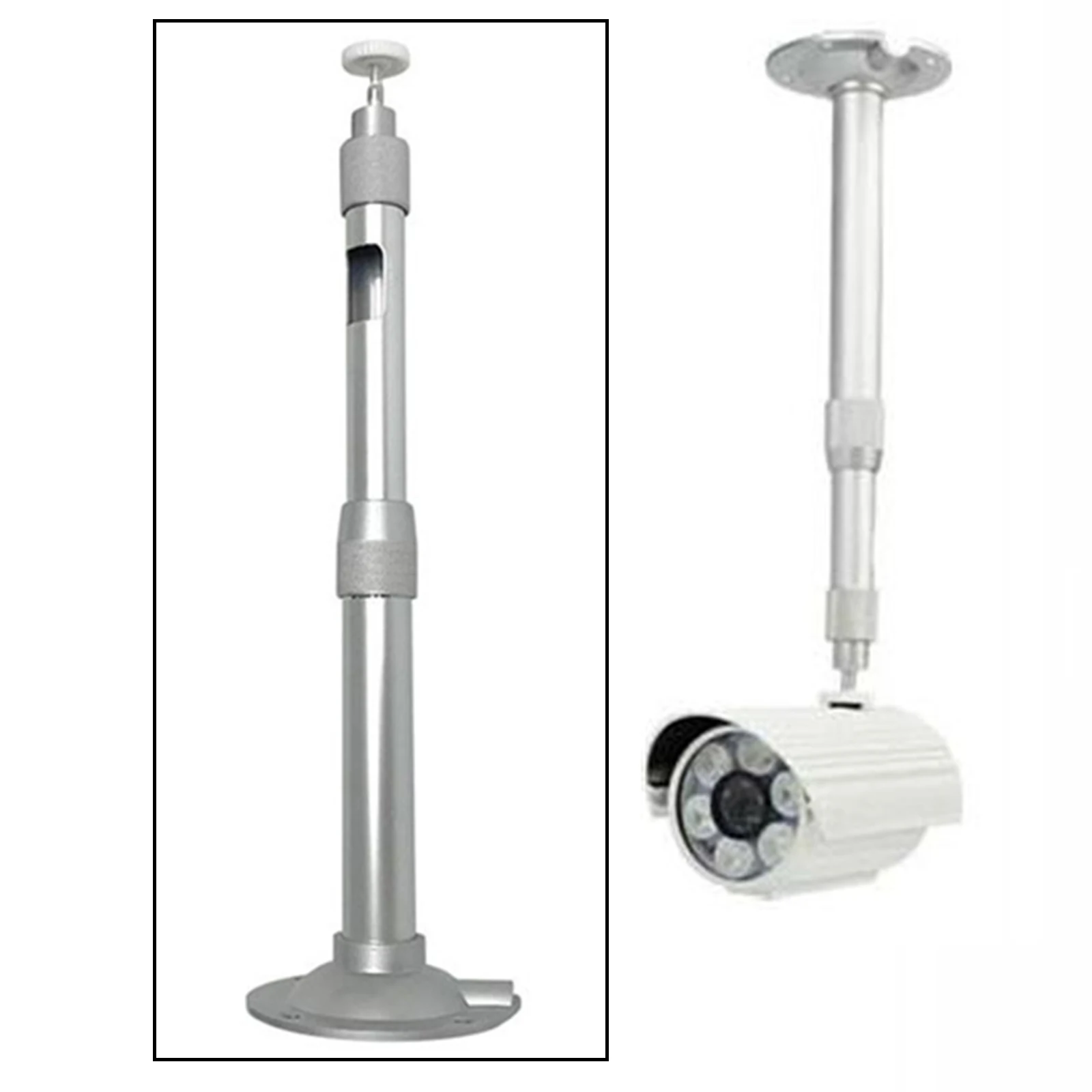 Universal Wall Ceiling Projector Mount Telescopic Bracket Hanger Extendable CCTV DVR Security Camera 360° Rotatable Head