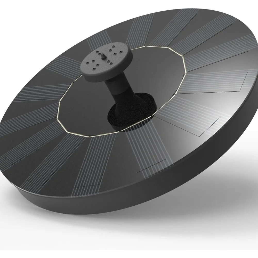 

1.4W Outdoor Solar Fountain Suitable for Garden Pond Solar Fountain Pump Kit with 4 Nozzles for Garden Decoration