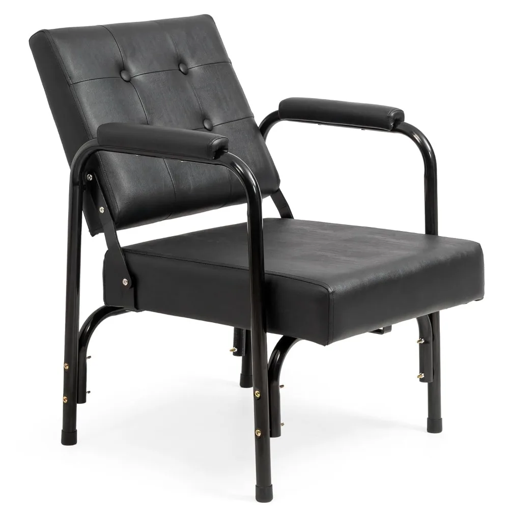 

Auto Recline Shampoo Chair, Portable Salon Barber Chair with Tilted Backrest, Heavy Duty Spa Beauty Equipment for Hair St