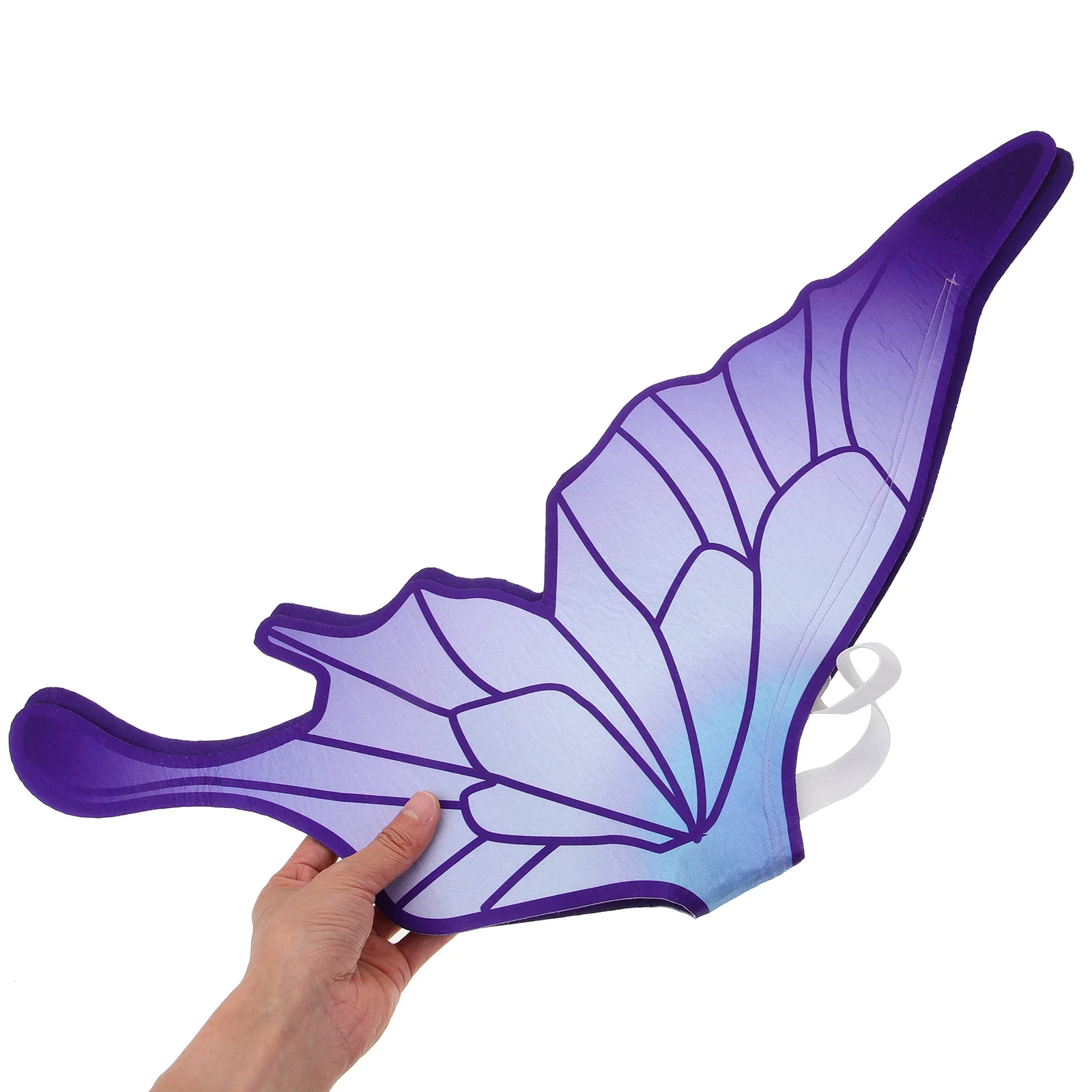 Asa de fada para meninas mulheres borboletas asa adereços traje acessório leve festa masquerade rave evento