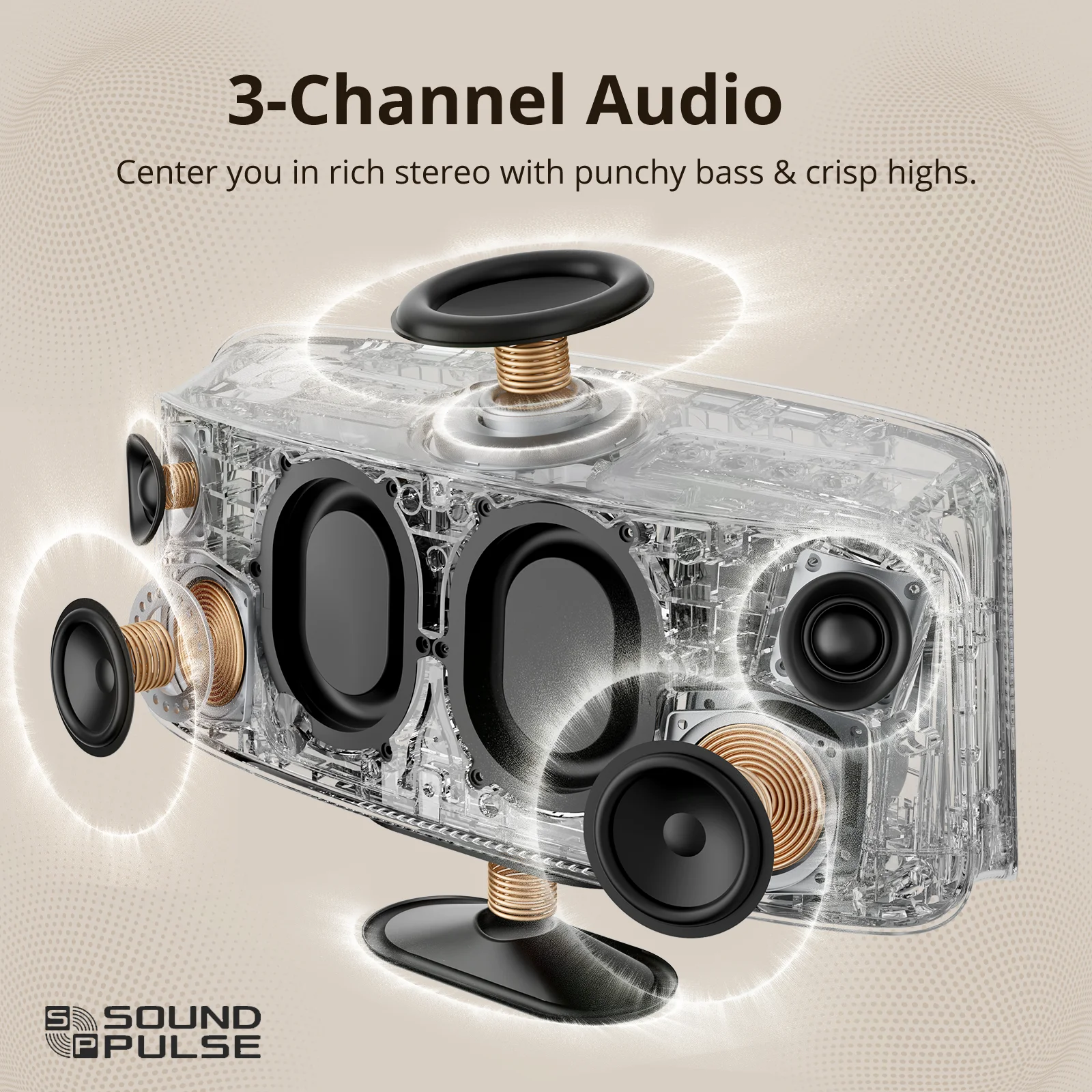 Tronsmart Fiitune X30 Bluetooth Speaker - 80W Hi-Res Audio