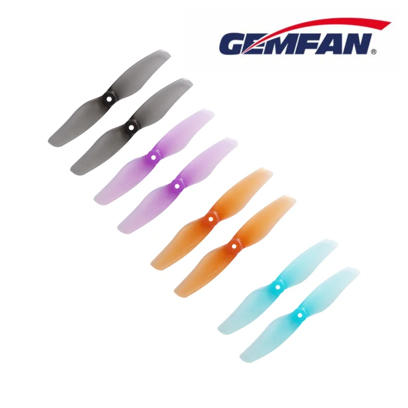 

Gemfan Hurricane 2008-2 1.5mm Mount 2in PC Propeller for Mini Multirotor 2-Blade Micro Whoop FPV Freestyle Drone 12Pair/24PCS