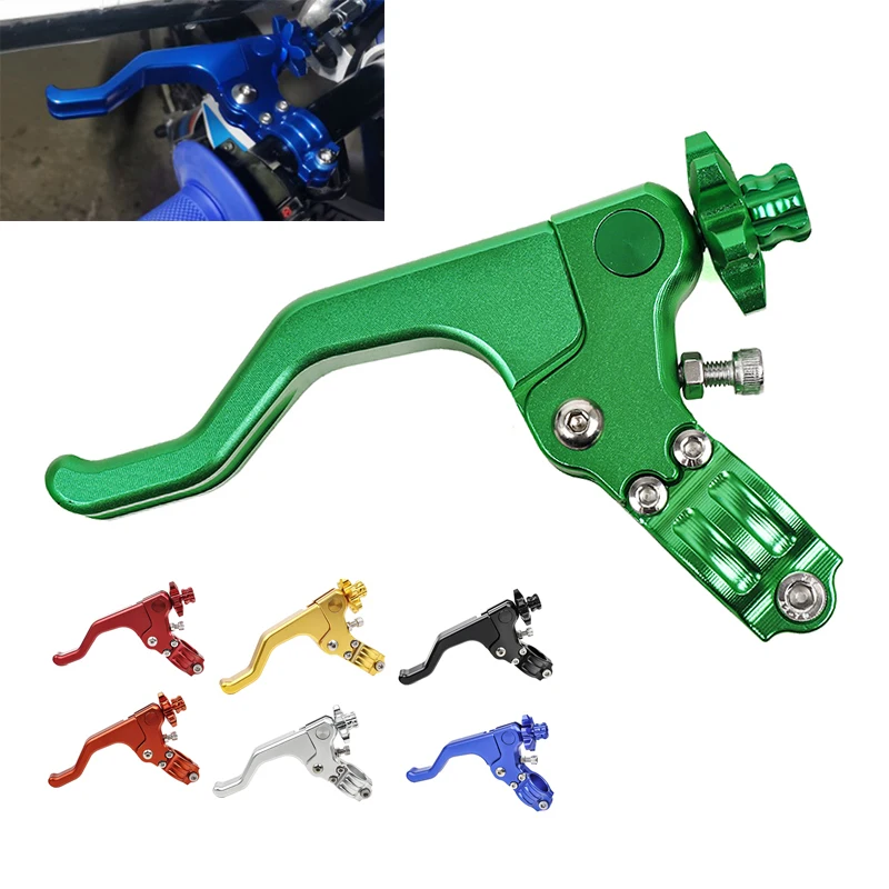

Motorcycle Clutch Lever Handlebar Universal CNC Aluminum One Finger for KTM Honda Suzuki Yamaha Kawasaki Motocross Pit Dirt Bike