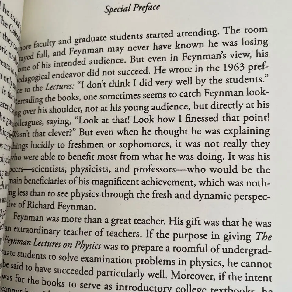 Imagem -03 - Richard-inglês Feynman Original Speaks Physics Uma Introdução 4ª Edição Six Easy Pieces