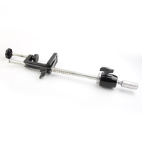 Mannequin Head Stand Holder Stainless Steel Table Clamp Holder Clamp For Hairdressers Salon Training Head Stand Adjustable
