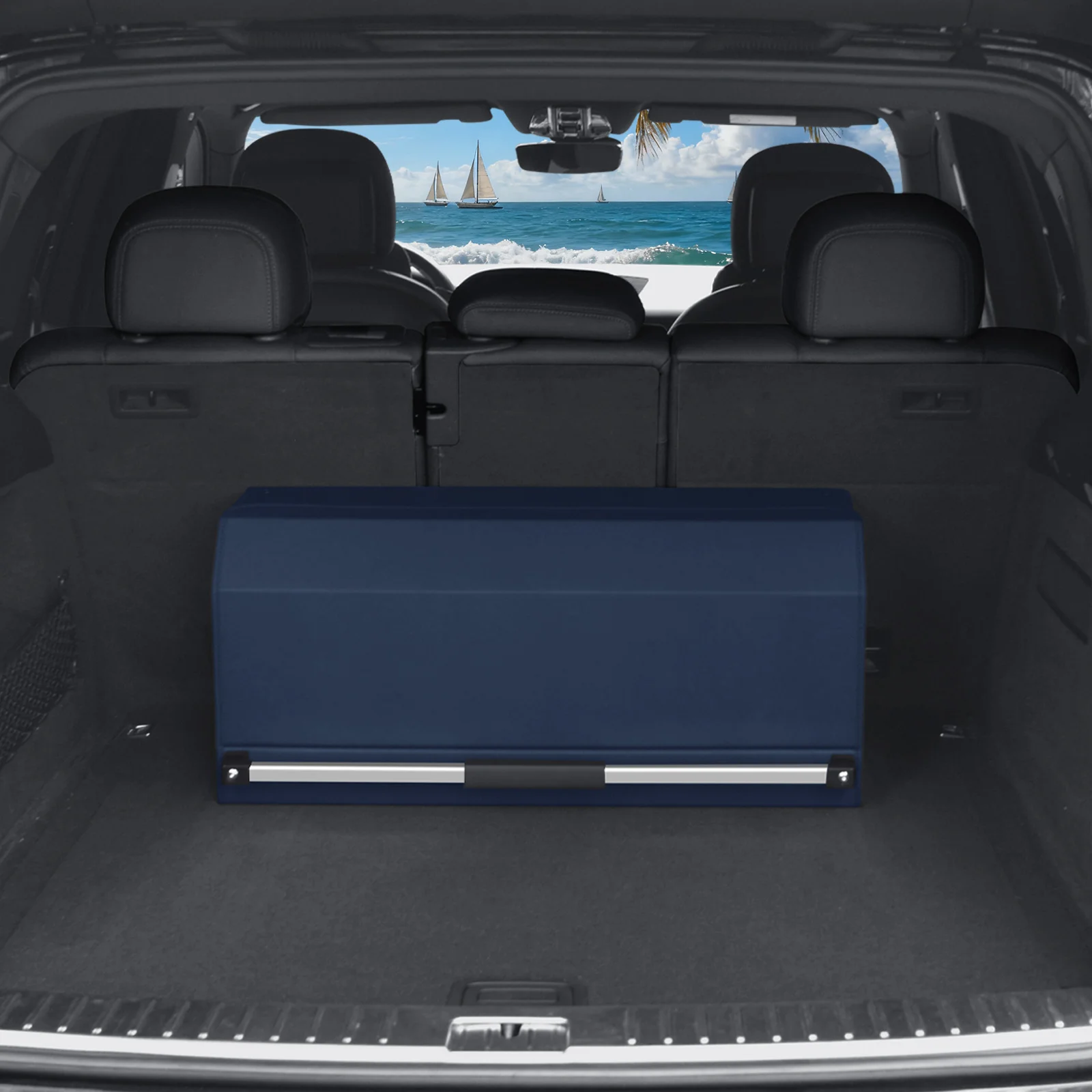 Car Trunk Organizer, Large-Capacity Storage Car Organizer Box, Fits All Vehicle Models, Essential Home Storage Must-Have