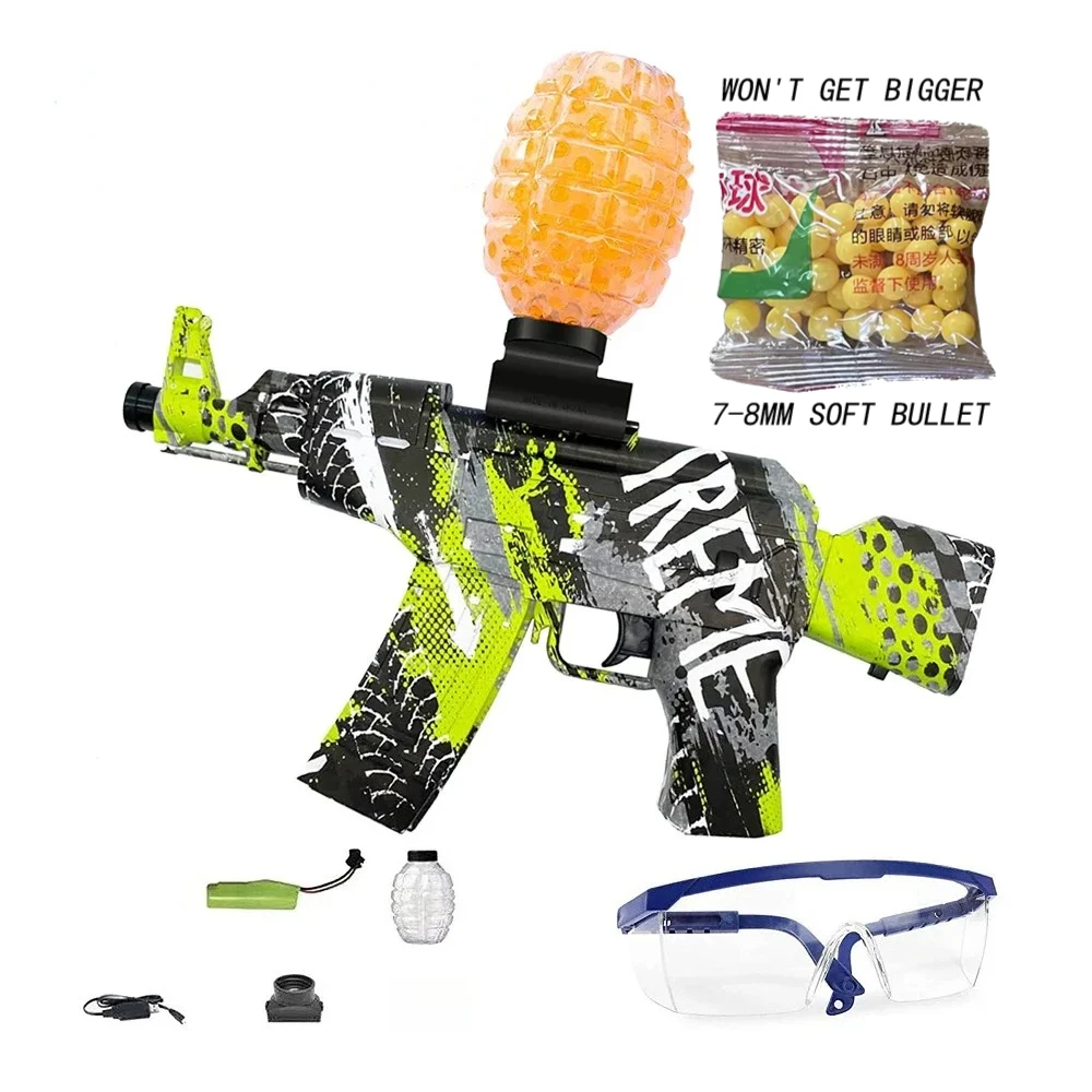 Pistola elettrica Airsoft Acqua morbida proiettile Blaster Pistola ad aria compressa per attività all'aperto Giochi di squadra di tiro Regali