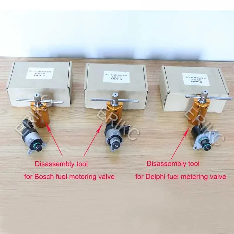 ERIKC E1024120 E1024121 لصمامات قياس الوقود SCV PVC PCV Rama أدوات إزالة الترجل لـ DELPHI 617 و818