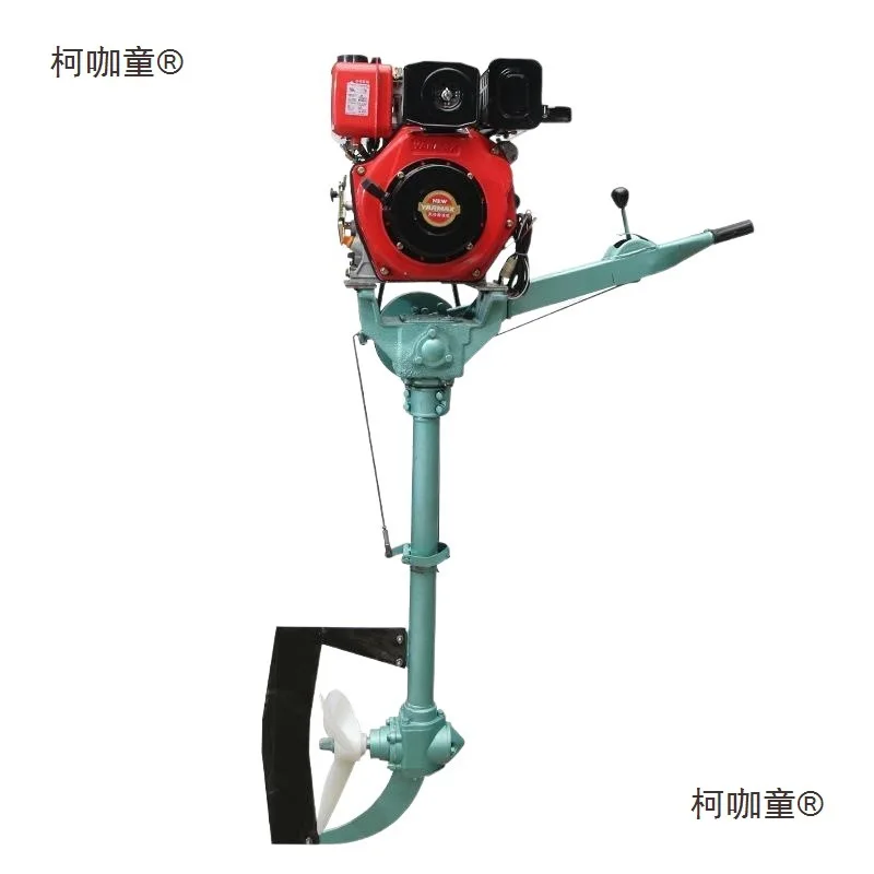 

Outboard Propeller Single Cylinder Diesel Engine Hanging Up Underwater Electric Propeller Engine Small Marine Mattabo